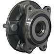 WH590267 Front, Driver or Passenger Side Wheel Hub, 5 Lugs, With Bearing, Quality-Built Wheel Hub