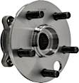 WH590269 Rear, Driver or Passenger Side Wheel Hub, With Bearing, Quality-Built Wheel Hub