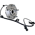 WH590361 Rear, Passenger Side Wheel Hub, 5 Lugs, With Bearing, Quality-Built Wheel Hub