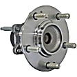 WH590397 Rear, Driver or Passenger Side Wheel Hub, With Bearing, FWD, Quality-Built Wheel Hub