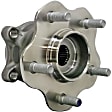 WH590408 Rear, Driver or Passenger Side Wheel Hub, 5 Lugs, With Bearing, AWD, Quality-Built Wheel Hub