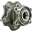 WH590408 Rear, Driver or Passenger Side Wheel Hub, 5 Lugs, With Bearing, AWD, Quality-Built Wheel Hub