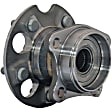 WH590410 Rear, Driver or Passenger Side Wheel Hub, With Bearing, AWD, Quality-Built Wheel Hub