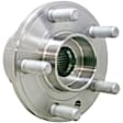 WH590443 Front, Driver or Passenger Side Wheel Hub, With Bearing, Quality-Built Wheel Hub