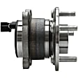 WH590476 Rear, Driver or Passenger Side Wheel Hub, With Bearing, Quality-Built Wheel Hub
