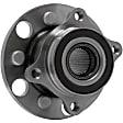 WH590514 Rear, Driver or Passenger Side Wheel Hub, With Bearing, Quality-Built Wheel Hub