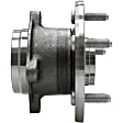 WH590514 Rear, Driver or Passenger Side Wheel Hub, With Bearing, Quality-Built Wheel Hub