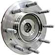 WH620303 Front, Driver or Passenger Side Wheel Hub, 8 Lugs, With Bearing, 4WD, Quality-Built Wheel Hub