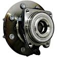 WH620303 Front, Driver or Passenger Side Wheel Hub, 8 Lugs, With Bearing, 4WD, Quality-Built Wheel Hub