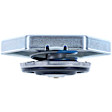 1006-10 Radiator Cap - 10 psi, Plastic, Rubber, and Steel, Sold Individually