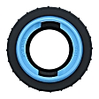 12421S Direct Fit Fuel Cap Tester Adapter, Sold Individually
