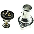 2011 Chevrolet Impala - Thermostat Housing, Temperature 185F; Oe Specified Temperature, 6 Cyl 3.5L