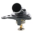 2005 Honda Civic - Thermostat Housing, Temperature 140F; Alternate Temperature Option, 2.0L