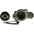 1979 Oldsmobile Cutlass Salon - Thermostat Housing, Temperature 195F; Oe Specified Temperature, 6 Cyl 3.8L