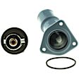 1996 Ford E-350 Econoline - Thermostat Housing, Temperature 192F; 3 Bolt Pattern; Oe Specified Temperature, 8 Cyl 7.3L
