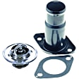 1992 Dodge D250 - Thermostat Housing, Temperature 195F; Oe Specified Temperature, 6 Cyl 3.9L, UltraStat Series