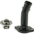 2014 Volkswagen Jetta - Thermostat Housing, Naturally Aspirated; Temperature 190F; Oe Specified Temperature, 4 Cyl 2.0L