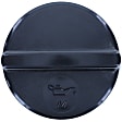 MO107 Oil Filler Cap - Black, Metal, Direct Fit, Sold individually