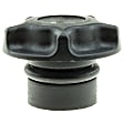 MO123 Oil Filler Cap - Black, Plastic and Rubber, Direct Fit, Sold individually