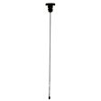 MO129 Oil Filler Cap - Silver and Black, Metal, Plastic and Rubber, Direct Fit, Sold individually