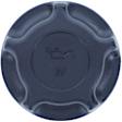 MO136 Oil Filler Cap - Black, Plastic and Rubber, Direct Fit, Sold individually