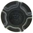MO144 Oil Filler Cap - Black, Plastic and Rubber, Direct Fit, Sold individually