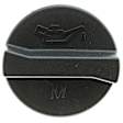 MO147 Oil Filler Cap - Black, Plastic and Rubber, Direct Fit, Sold individually