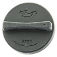 MO151 Oil Filler Cap - Black, Plastic and Rubber, Direct Fit, Sold individually