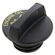 MO154 Oil Filler Cap - Black, Plastic and Rubber, Direct Fit, Sold individually