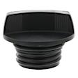 MO154 Oil Filler Cap - Black, Plastic and Rubber, Direct Fit, Sold individually