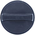 MO155 Oil Filler Cap - Black, Plastic and Rubber, Direct Fit, Sold individually