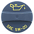 MO202 Oil Filler Cap - Black, Plastic, Direct Fit, Sold individually