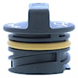 MO202 Oil Filler Cap - Black, Plastic, Direct Fit, Sold individually