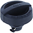 MO215 Oil Filler Cap - Black, Plastic and Rubber, Direct Fit, Sold individually