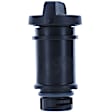 MO216 Oil Filler Cap - Black, Plastic and Rubber, Direct Fit, Sold individually