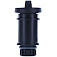 MO216 Oil Filler Cap - Black, Plastic and Rubber, Direct Fit, Sold individually
