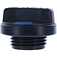 MO217 Oil Filler Cap - Black, Plastic and Rubber, Direct Fit, Sold individually