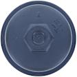 MO325 Oil Filler Cap - Black, Plastic, Direct Fit, Sold individually