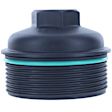 MO330 Oil Filler Cap - Black, Plastic, Direct Fit, Sold individually