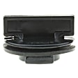 MO85 Oil Filler Cap - Black, Plastic and Rubber, Direct Fit, Sold individually