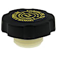MO96 Oil Filler Cap - Black, Plastic and Rubber, Direct Fit, Sold individually