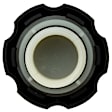 MO96 Oil Filler Cap - Black, Plastic and Rubber, Direct Fit, Sold individually