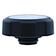 T109 Radiator Cap - 16 psi, Black, Plastic, Sold individually