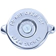 T7 Radiator Cap - 7 psi, Stainless steel and rubber, Sold Individually