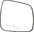Passenger Side Mirror Glass, Non-Heated, No Blind Spot Feature