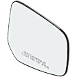 Passenger Side Mirror Glass, Heated, No Blind Spot Feature