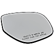 2015-2022 Mitsubishi Outlander Sport - Passenger Side Mirror Glass, Heated, No Blind Spot Feature