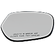 2015-2022 Mitsubishi Outlander Sport - Passenger Side Mirror Glass, Heated, No Blind Spot Feature