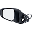 2015 Mitsubishi Lancer - Driver Side Mirror, Power Adjust, Heated, Paintable, Manual Folding, In-housing Signal Light, No Blind Spot Feature, No Memory, No Puddle Light, No Auto-Dimming