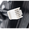 2015-2017 Mitsubishi Lancer - Passenger Side Mirror, Power Adjust, Heated, Manual Folding, Paintable, In-housing Signal Light, No Memory, No Puddle Light, No Auto-Dimming, No Blind Spot Feature